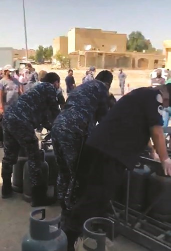 جهود مشرفة لرجال الأمن