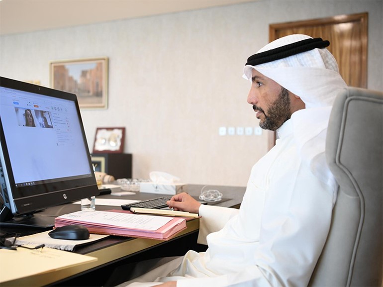 الغانم يشارك عبر الفيديو باجتماع اللجنة التحضيرية الرابع لمؤتمر رؤساء برلمانات العالم