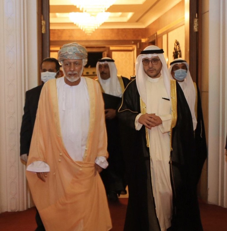 وزير الخارجية يستقبل وزير الشؤون الخارجية في سلطنة عمان الشقيقة