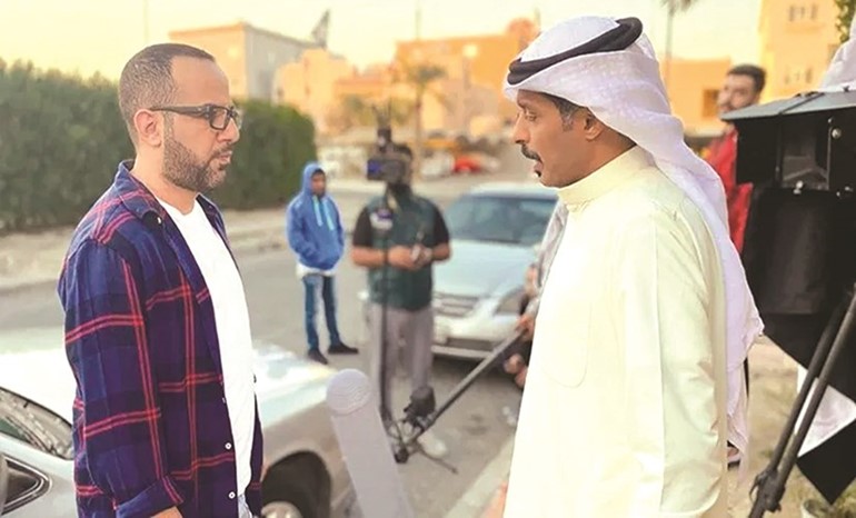 علي العلي ويعقوب عبدالله في مسلسل في ذاكرة الظل