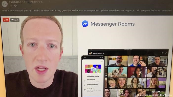 فيسبوك تتحدى "زووم" وتطلق "مسنجر رومز" لدردشات الفيديو الجماعية