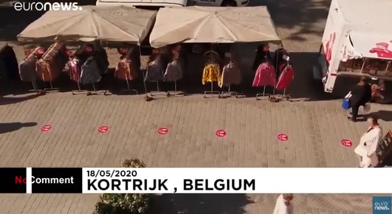 بالفيديو.. بلجيكا تخفف إجراءات الإغلاق لتشمل المتاحق وحدائق الحيوان والأسواق
