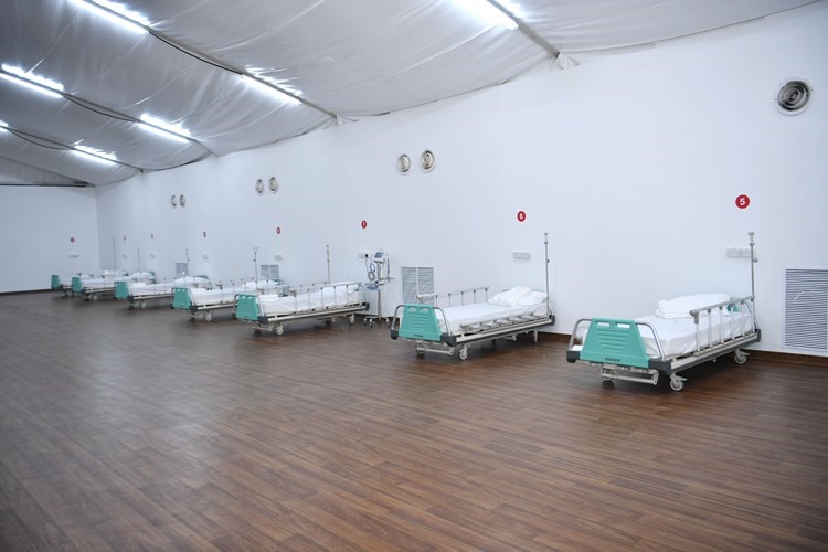 محجر وزارة الاشغال تم تجهيزه بمستشفى ميداني سعة 22 سريرا 	 (قاسم باشا)