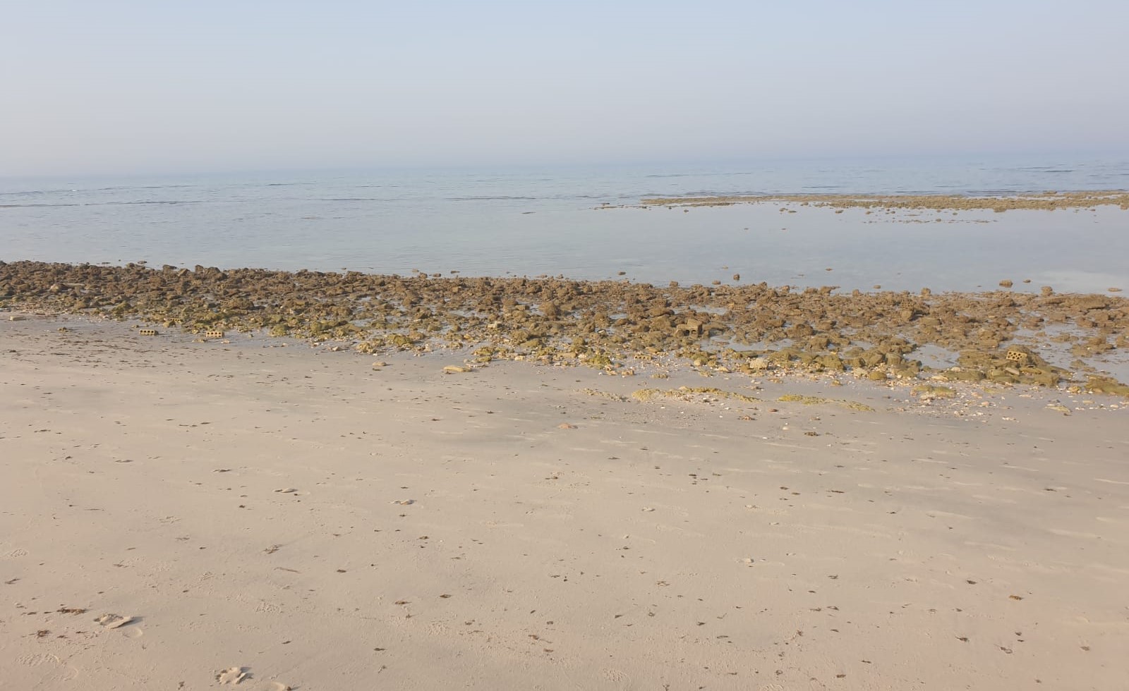  شاطئ أبو الحصانية بعد منع المعتدين 