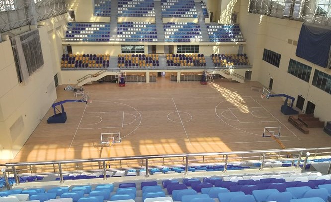 صالة اتحاد كرة السلة في مجمع الشيخ سعد العبدالله للصالات