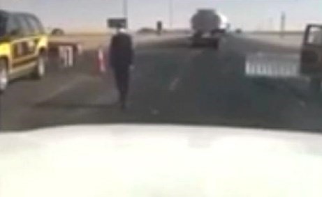 النقطة الأمنية التي تم تجاوزها من قبل الشابين