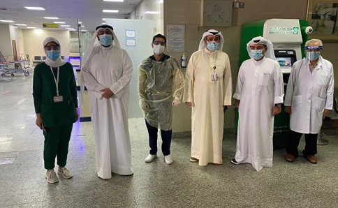 وزير الصحة تفقد مستشفيي العدان ومبارك