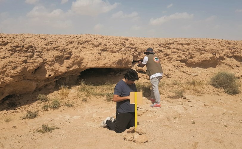 تركيب أجهزة التصوير في احد المواقع