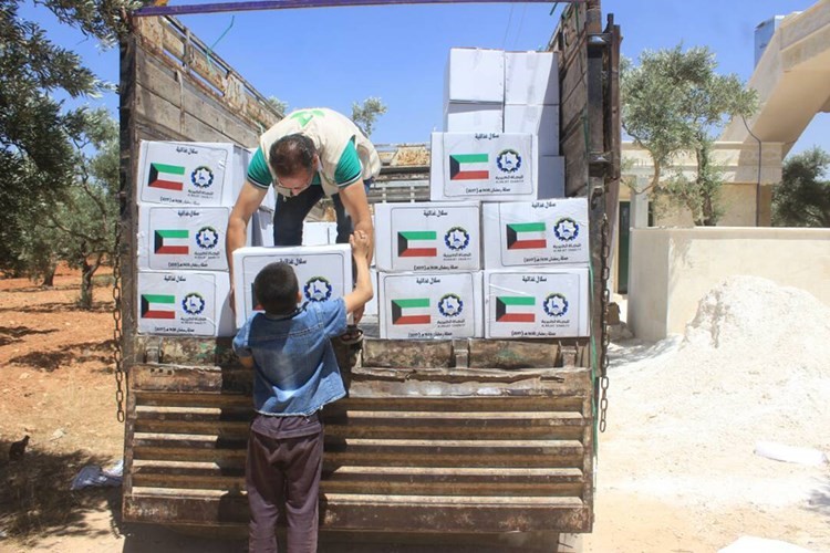 مسـاعدات النجاة للاجئين السوريين