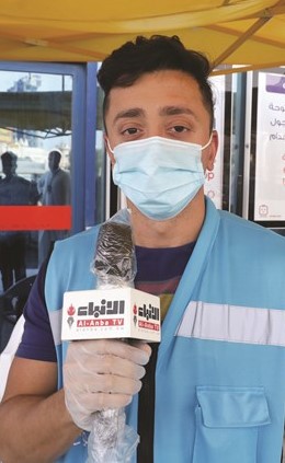 المتطوع بدر بسام