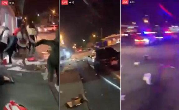 فيديو طريف لأردني يوثق مظاهرات أمريكا ويتقمص دور معلق كرة القدم