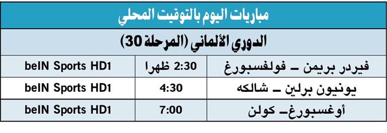 البايرن يضع يده على لقب «البوندسليغا» برباعية ليفركوزن