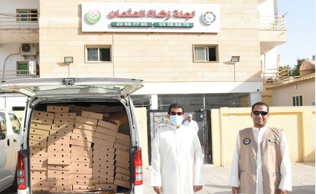 توزيع وجبات إفطار الصائم