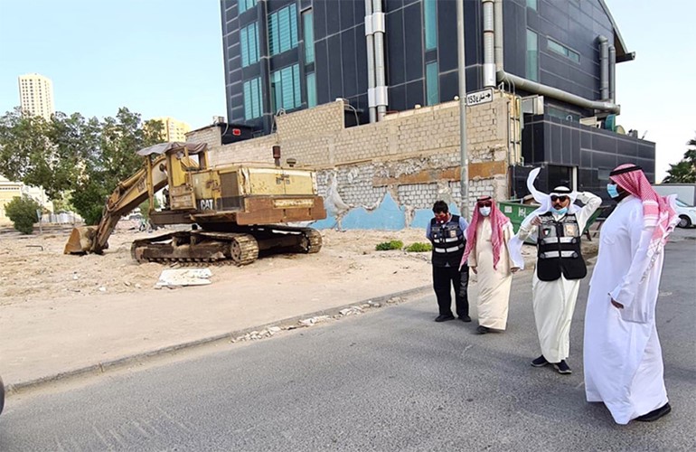 جانب من جولة محافظ العاصمة