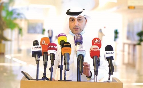 أحمد الفضل متحدثا