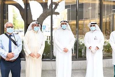 باسل الصباح افتتح مركز الفنطاس الصحي