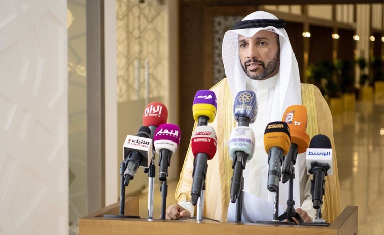 رئيس مجلس الامة مرزوق الغانم متحدثا