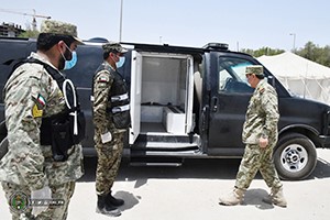 الرفاعي يشيد بأداء بقوات «الحرس»  المكلّفة بتطبيق عزل منطقة خيطان