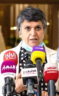 صفاء الهاشم متحدثة
