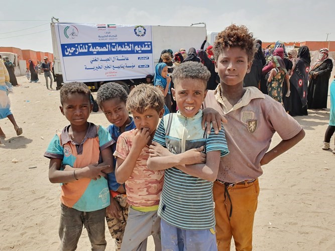 إقامة مخيمات طبية باليمن