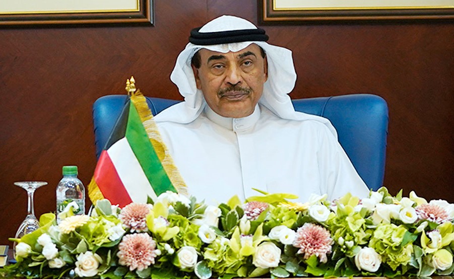  سمو الشيخ صباح الخالد خلال اجتماع مجلس الوزراء