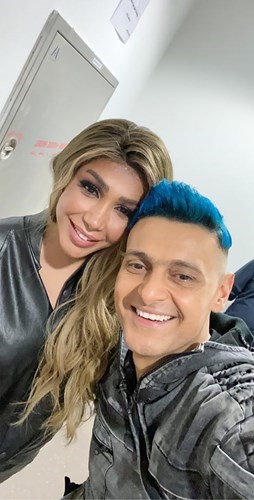 اروى مع رامز في كواليس البرنامج