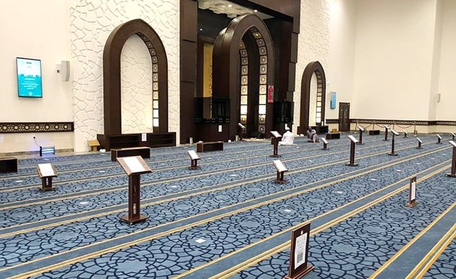 وزارة الشؤون الإسلامية والدعوة والإرشاد تجهز جوامع ومساجد مكة المكرمة بشاشات إلكترونية لبث رسائل توعوية للمصلين تزامنا مع إعادة فتحها(واس)