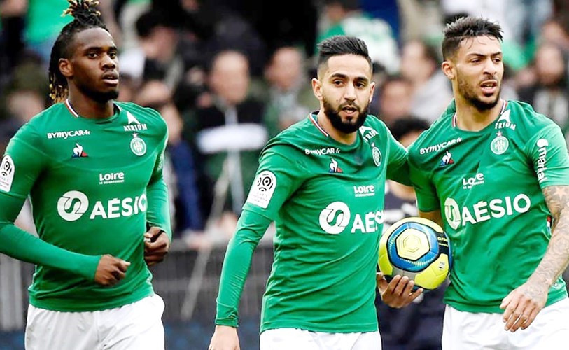 عودة لاعبي سانت اتيان المصابين بـ«كورونا» إلى التدريبات