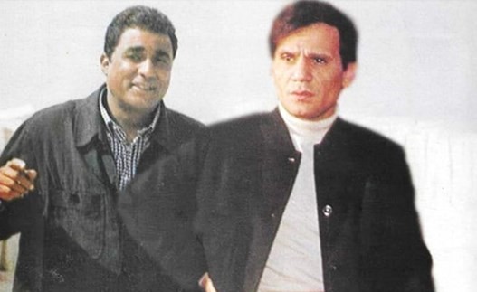 احمد زكي وعبدالحليم حافظ