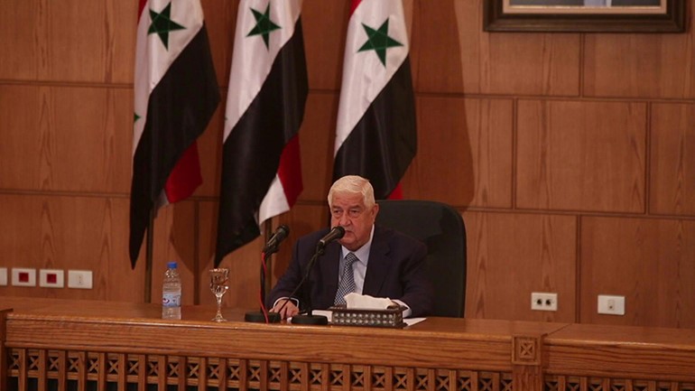 بالفيديو.. المعلم يعتبر أن الأميركيين "يحلمون" بأن "ترضخ" سوريا لشروطهم عبر قانون قيصر