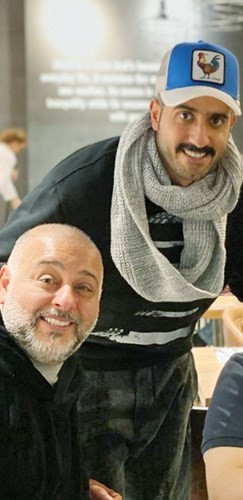  ومع النجم حسن البلام