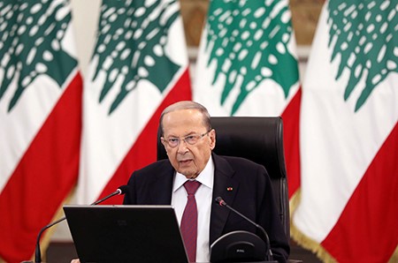 الرئيس اللبناني ميشال عون 