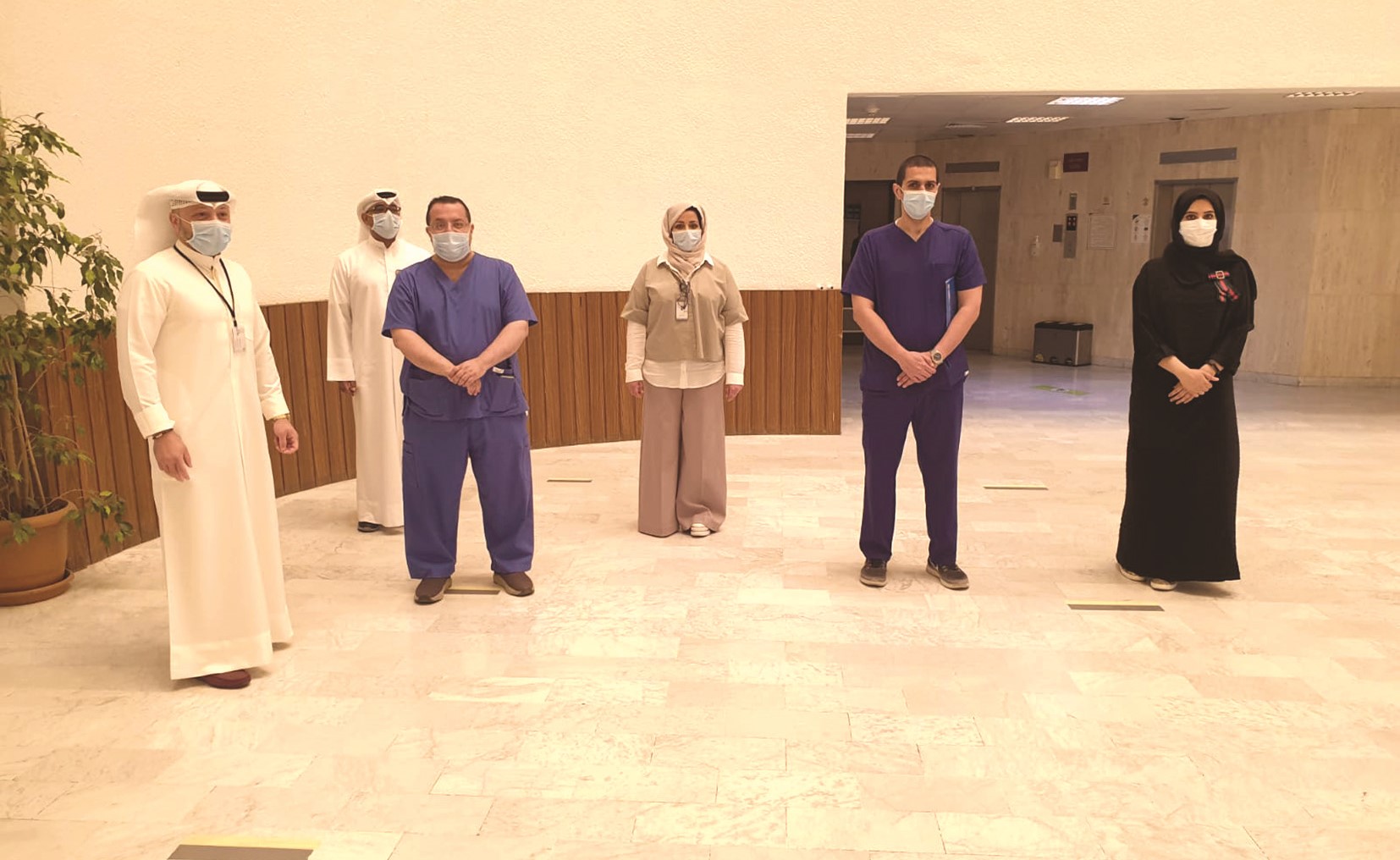 جولة تفقدية للاطمئنان على سير المقابلات