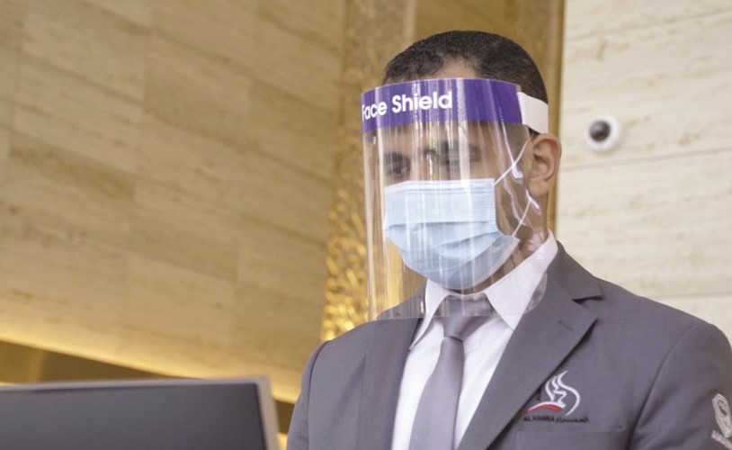 «الحمراء العقارية».. أقصى درجات الصحة والسلامة في برج الأعمال ومركز التسوق