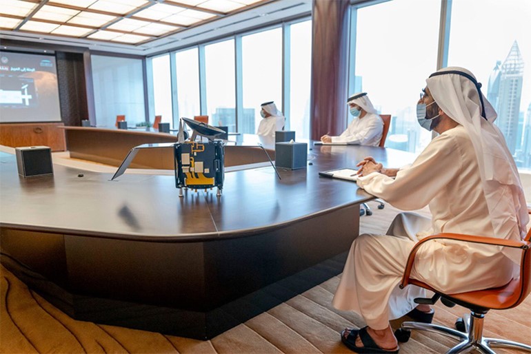 بالفيديو.. محمد بن راشد: يفصلنا أسبوعين عن أول مهمة عربية على المريخ.. ووسم #العرب_إلى_المريخ يجتاح "تويتر"