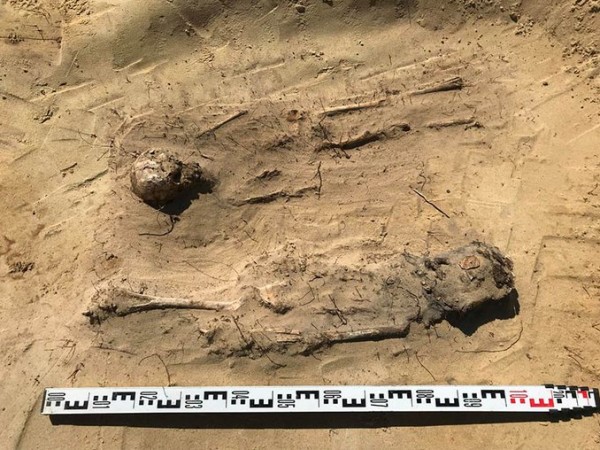 بالصور.. جثث مدفونة بقطع نقدية في أفواهها في مقبرة ضائعة