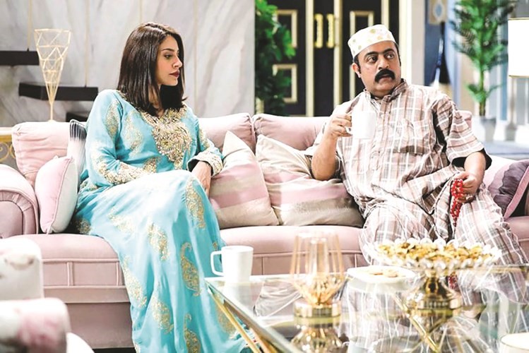  وفي مشهد من مسلسل مخرج7