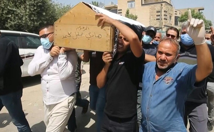 بالفيديو.. تشييع الباحث العراقي هشام الهاشمي الذي اغتاله مسلحون في بغداد