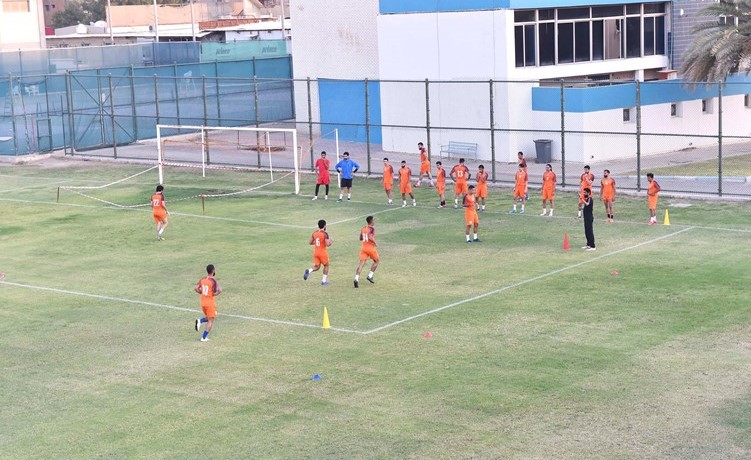 من تدريبات فريق السالمية استعدادا لاستئناف المنافسات (متين غوزال)