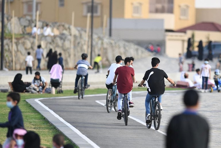 "صيف عسير" يطلق فعالية للدراجات بين غابات العرعر الجبلية