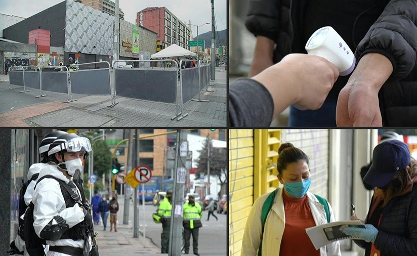 بالفيديو.. حوالى 3,5 ملايين نسمة في كولومبيا يخضعون مجدّداً لتدابير حجر صارمة