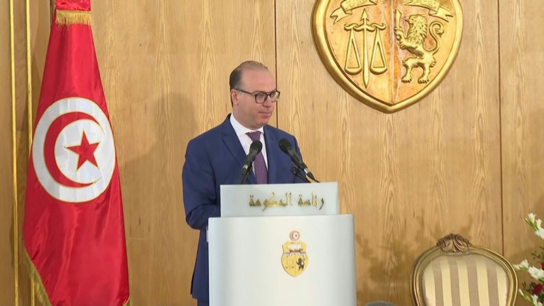 بالفيديو.. استقالة رئيس الحكومة التونسية إلياس الفخفاخ