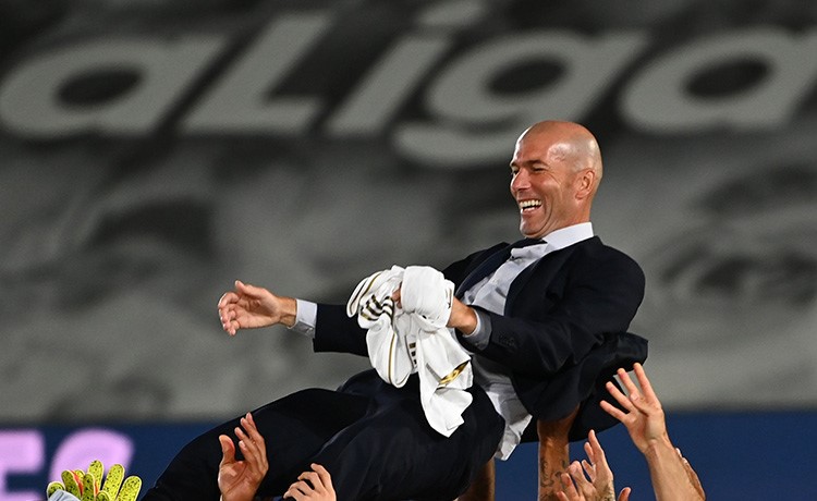 ريال مدريد بطلاً للدوري الإسباني للمرة 34 في تاريخه