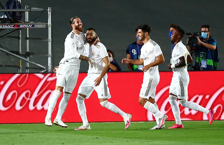 ريال مدريد بطلاً للدوري الإسباني للمرة 34 في تاريخه