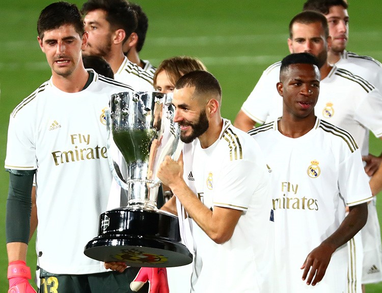 ريال مدريد بطلاً للدوري الإسباني للمرة 34 في تاريخه