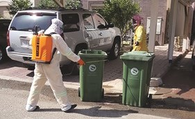 تعقيم حاويات