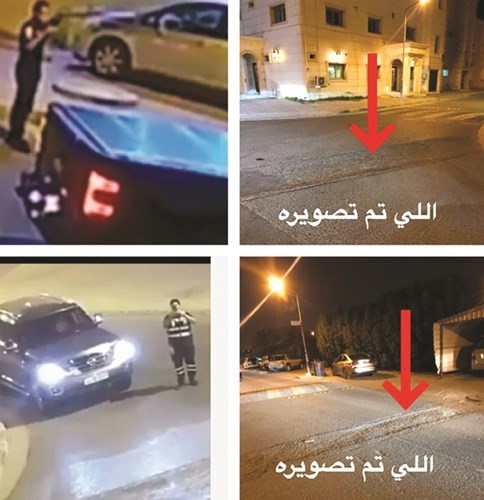 «الأشغال»: الفيديو المتداول هو لموظف طوارئ يعاين موقع لمتابعة صيانته