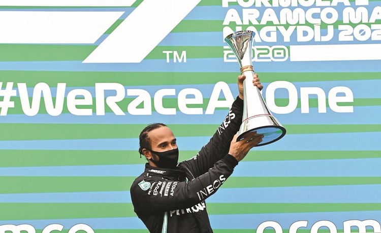 هاميلتون يبسط سيطرته على «F1».. ويتوّج بجائزة المجر