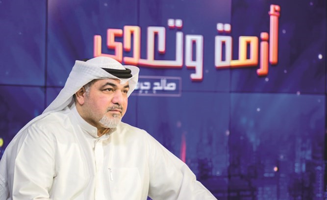 صالح جرمن من برنامجه أزمة وتعدي