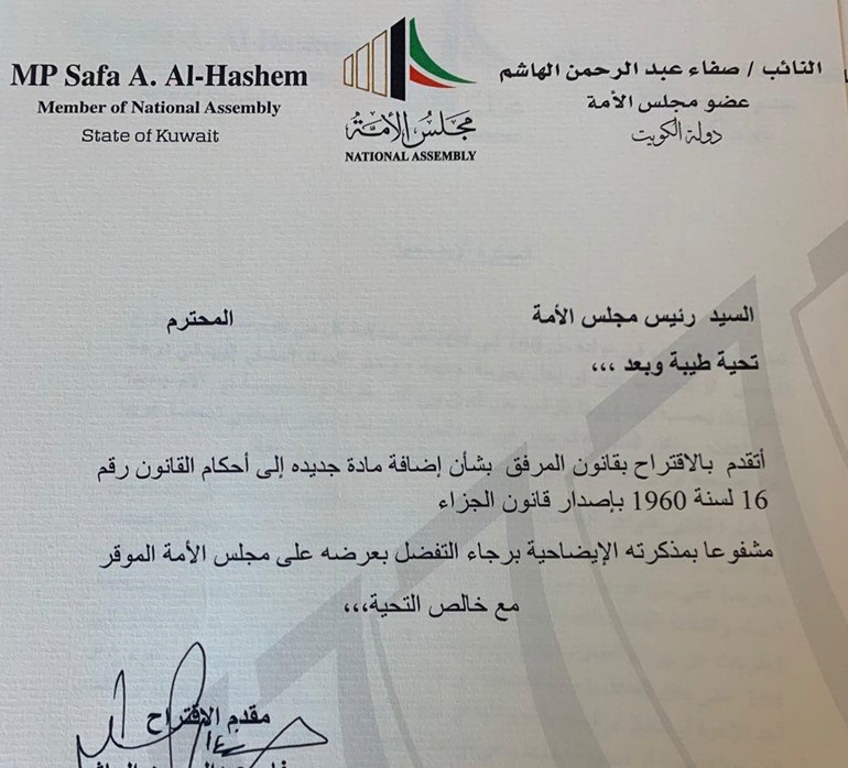 صفاء الهاشم تقترح مضاعفة العقوبات على جرائم الضرب والجرح والإيذاء للنساء لمواجهة العنف الأسري